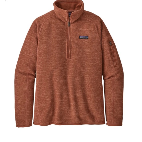 Patagonia Better Sweater 1/4 Zip Fleece Women's Size XS Pimento Red - Picture 1 of 5